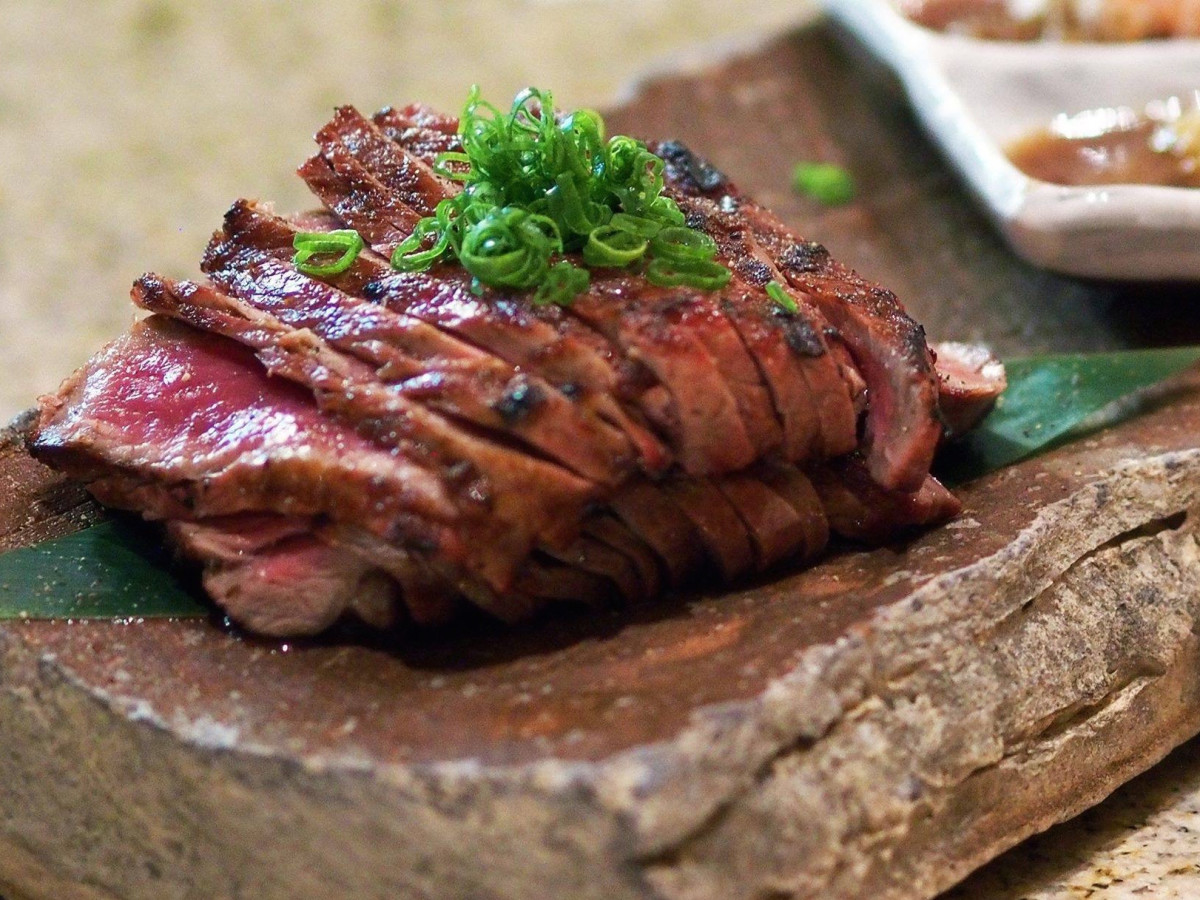 Roka Akor steak sushi