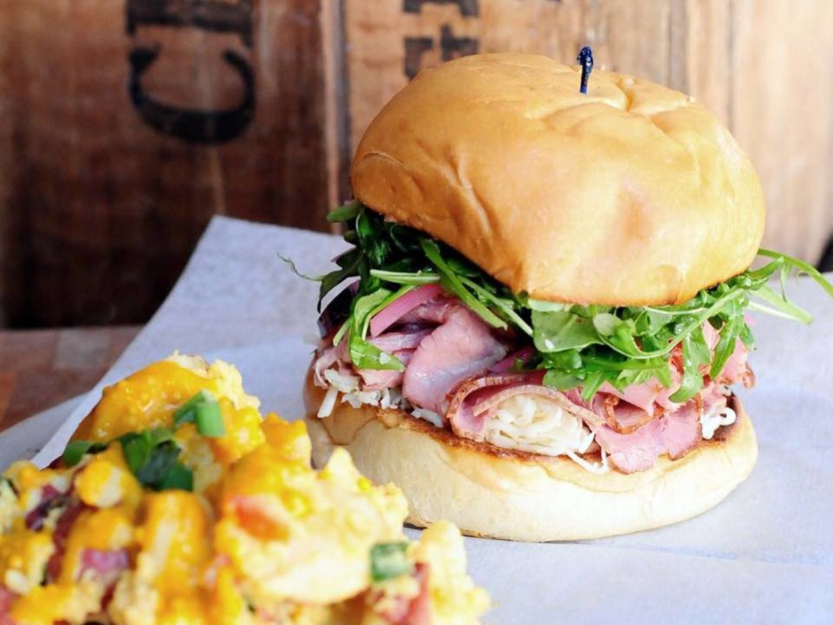 Houston, Revival Market, November 2015, roast beef sandwich