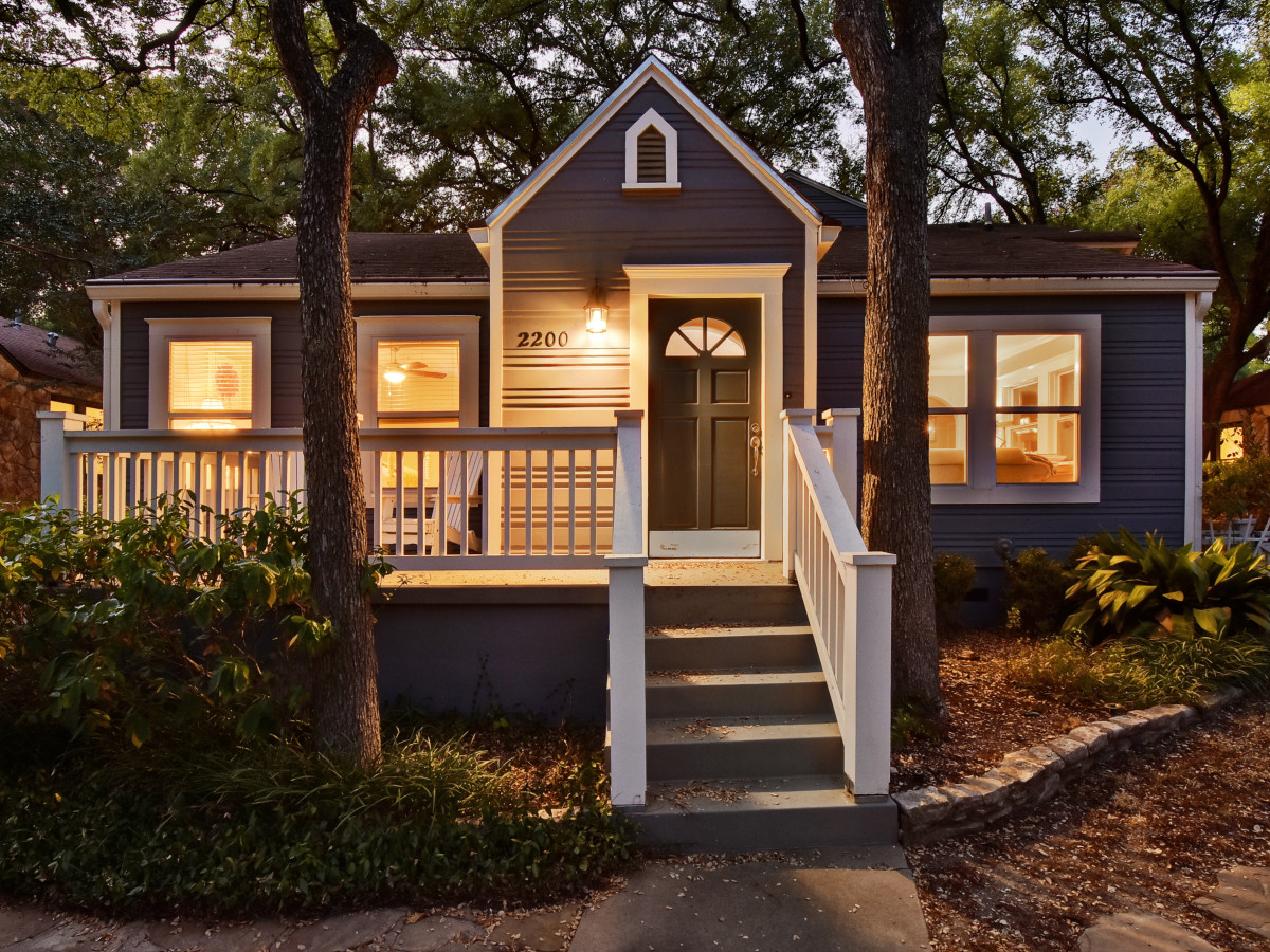 West Austin home house 2200 Sharon Lane exterior front