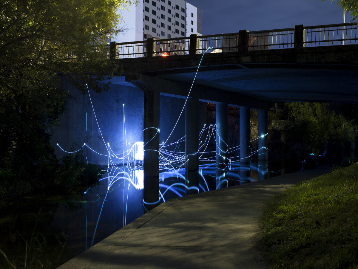 Waller Creek light show electrifies Austin with dazzling installations