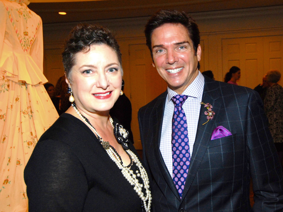 Tamara Klosz Bonar and Lenny Lenny Matuszewski at Salute to Retail Luncheon