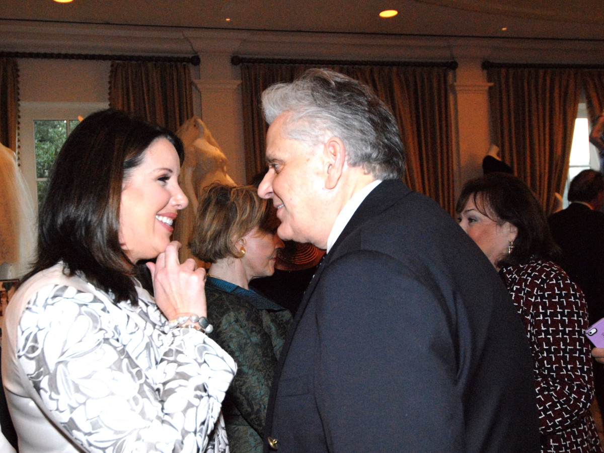 Julie Roberts and Victor Costa at Salute to Retail luncheon