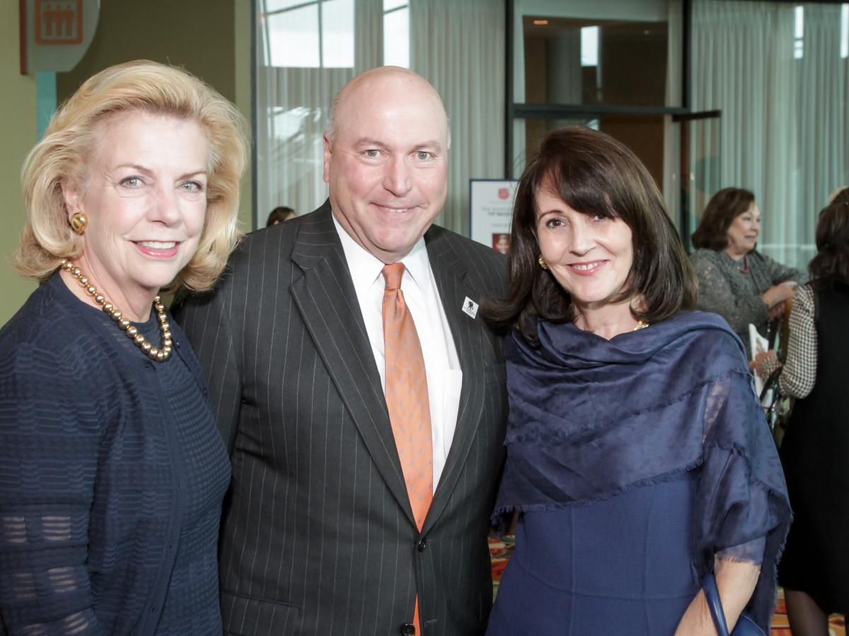 News, Shelby, Salvation Army luncheon, Nov. 2015, Elyse Joseph, James Madget, Jenny Elkins