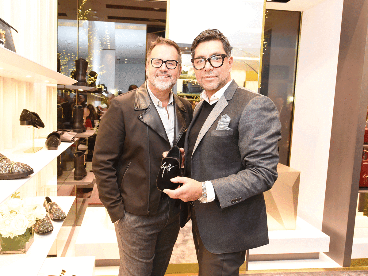Giuseppe Zanotti opening Todd Fiscus, Ceron
