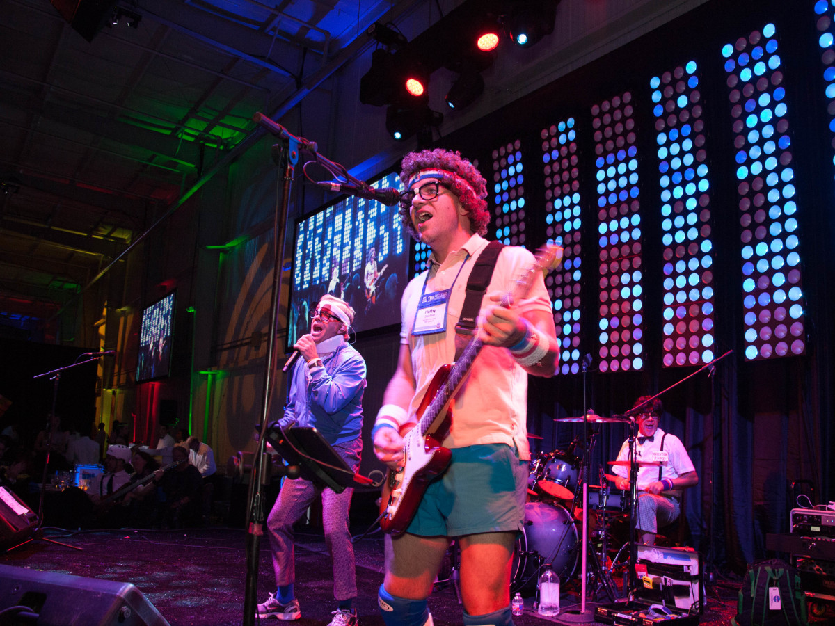 News, Shelby, Children's Museum gala, Oct. 2015, The Spazmatics