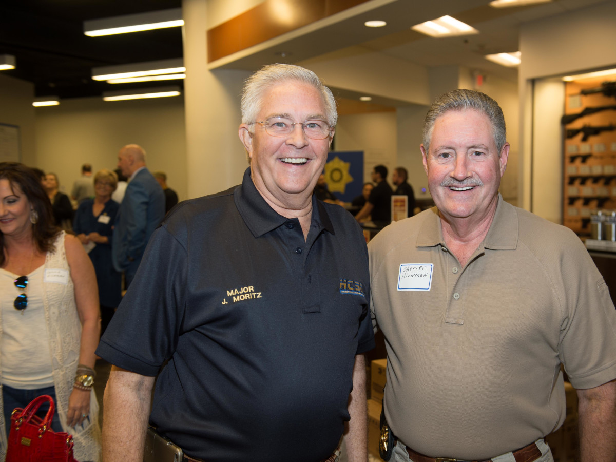 News, Shelby, Sharp Shooters, oct. 2015, John Moritz, Sheriff Ron Hickman