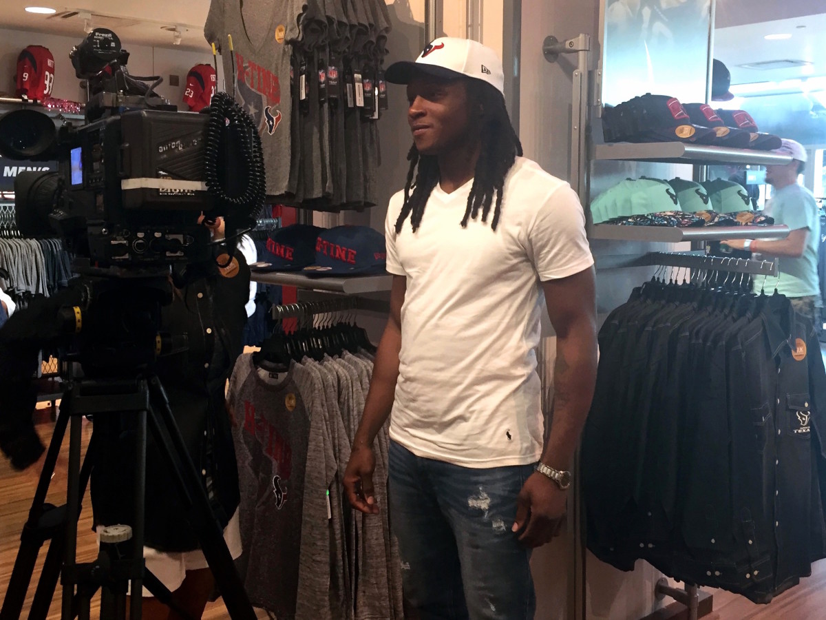 Houston, DeAndre Hopkins, October 2015, DeAndre