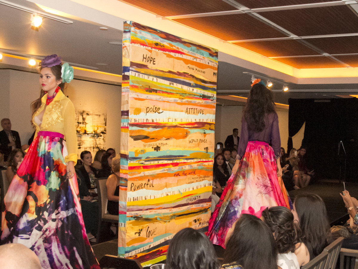 News, Shelby, Pedro Abasolo fashion show, Oct. 2015, Rosita Hurtado design