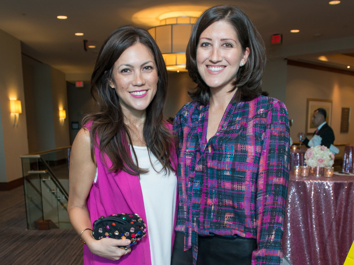 News, Shelby, Razzle Dazzle Memorial Hermann, Oct. 2015 Alana Highberger and Caroline Brown