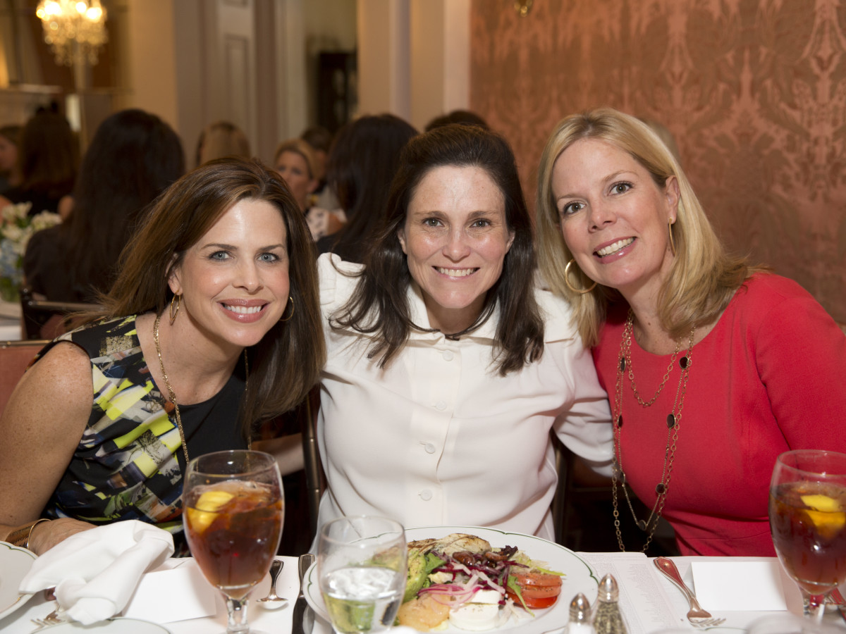 News, Shelby, Small Steps luncheon, Sept. 2015, Erin Heath, Molly Khalil, and Jennifer Brown