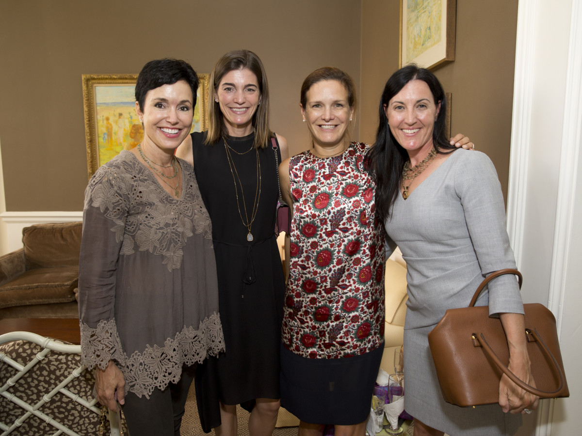 News, Shelby, Small Steps luncheon, Sept. 2015, Gracia Duncan, Liz Stepanian, Cecilia Harris, and Danielle Magdol