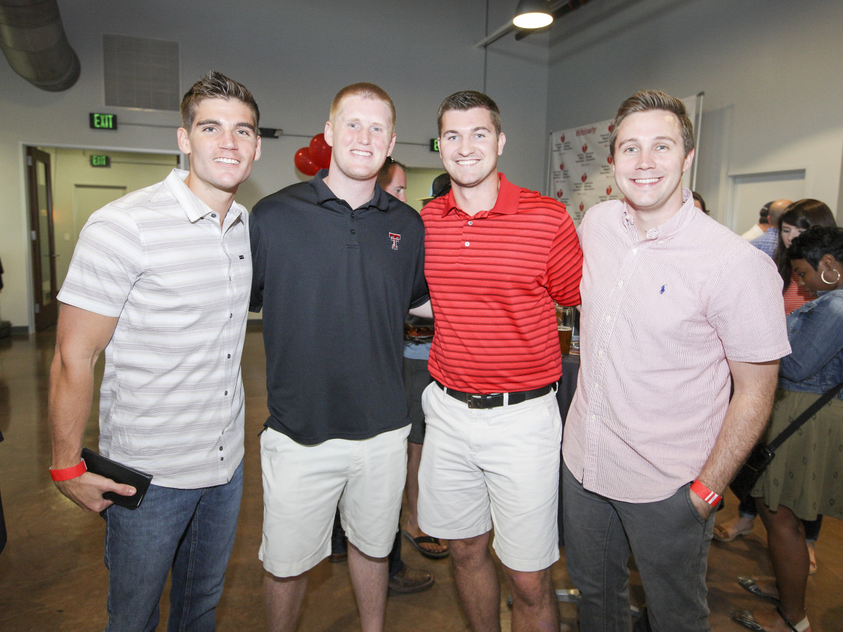 AHA YP mixer Clay Heald, Russell Mayne, Seth Tate, Tyler Sullivan