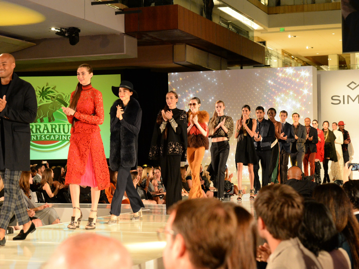 Houston, Vogue Simon Fashion Show, September 2015, models