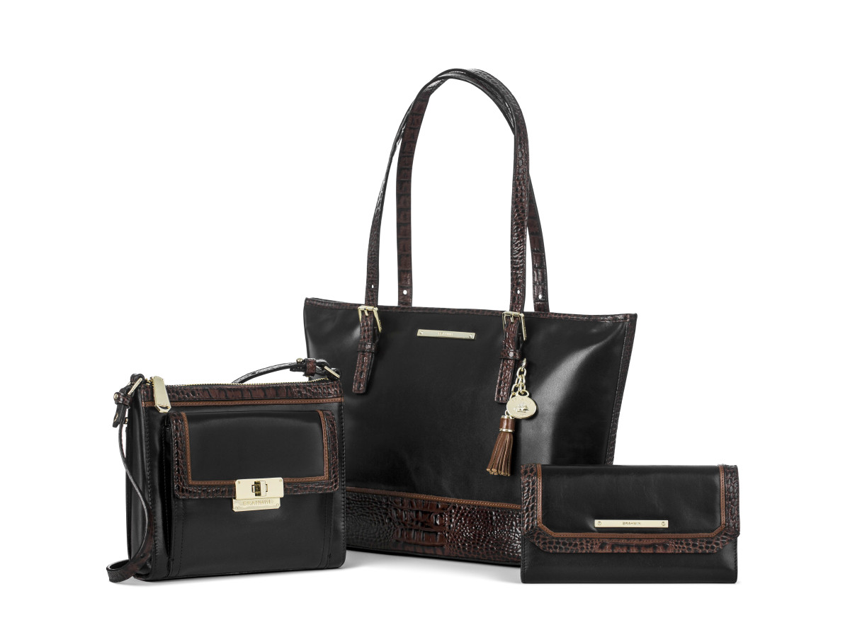Brahmin Tri-texture handbag at Dillard's