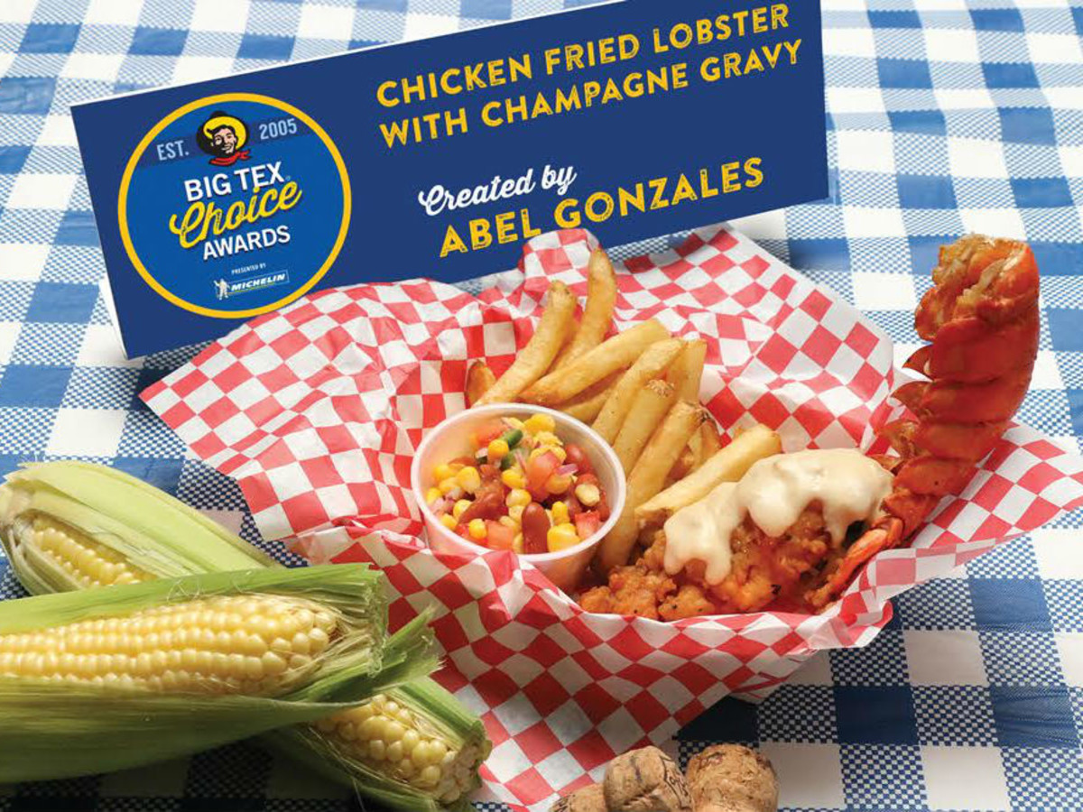 fried food,eggfriedrice chicken-fried lobster poshes up the fried food contest.