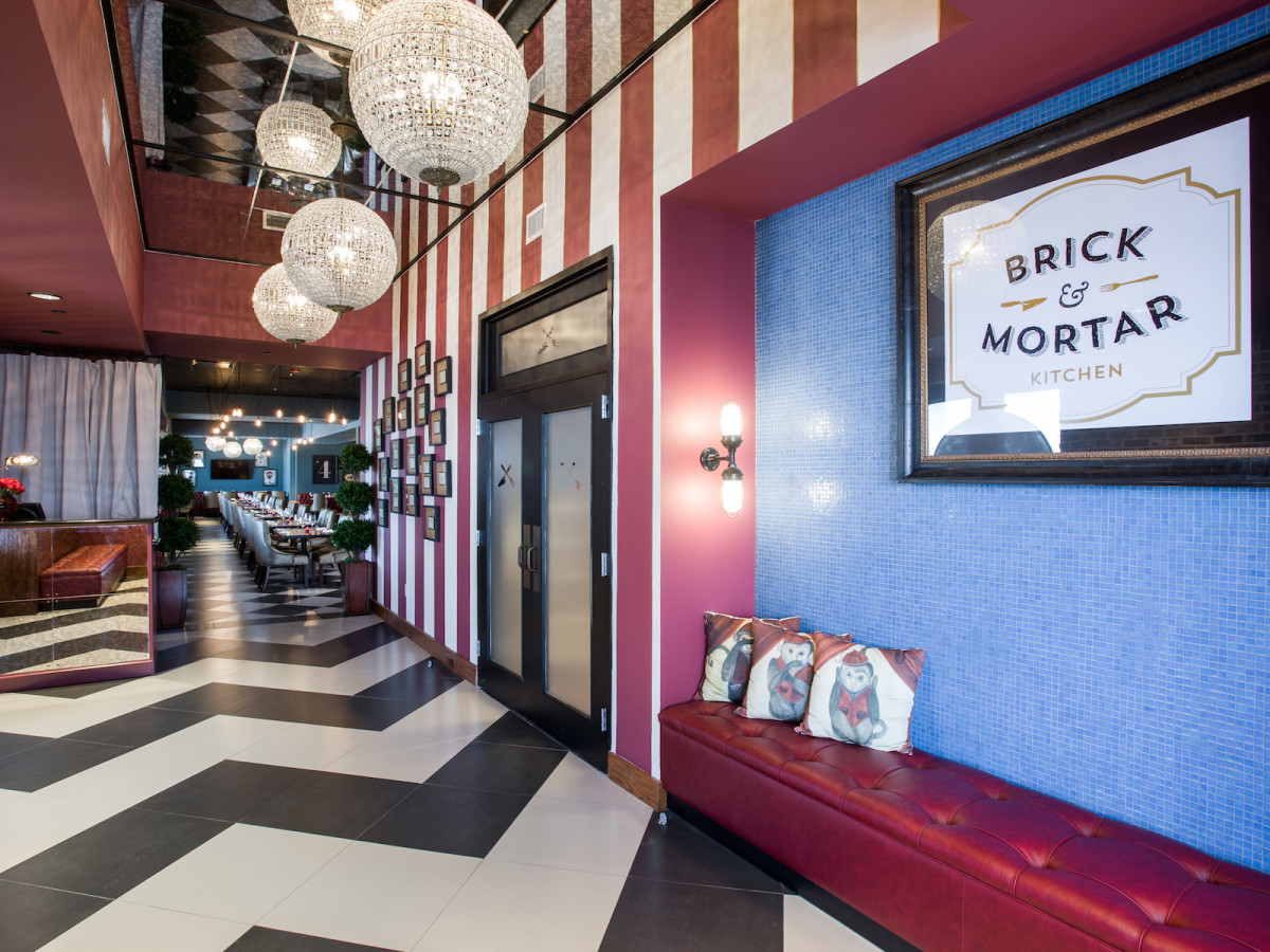 Brick and Mortar Kitchen