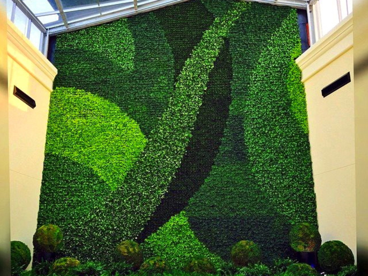 Houston, Gallery Furniture Grand Parkway Opening, June 2015, GFGP Living Wall
