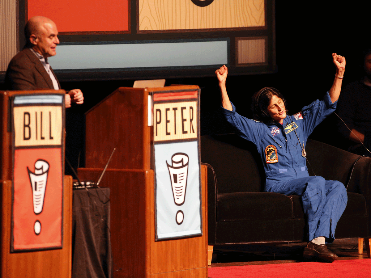Wait Wait Don't Tell Me Sunita Williams Peter Sagal