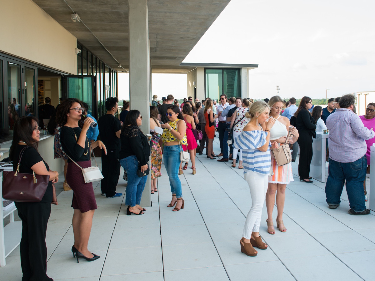 CultureMap Summer Social at Marq 31 roof-top sky lounge