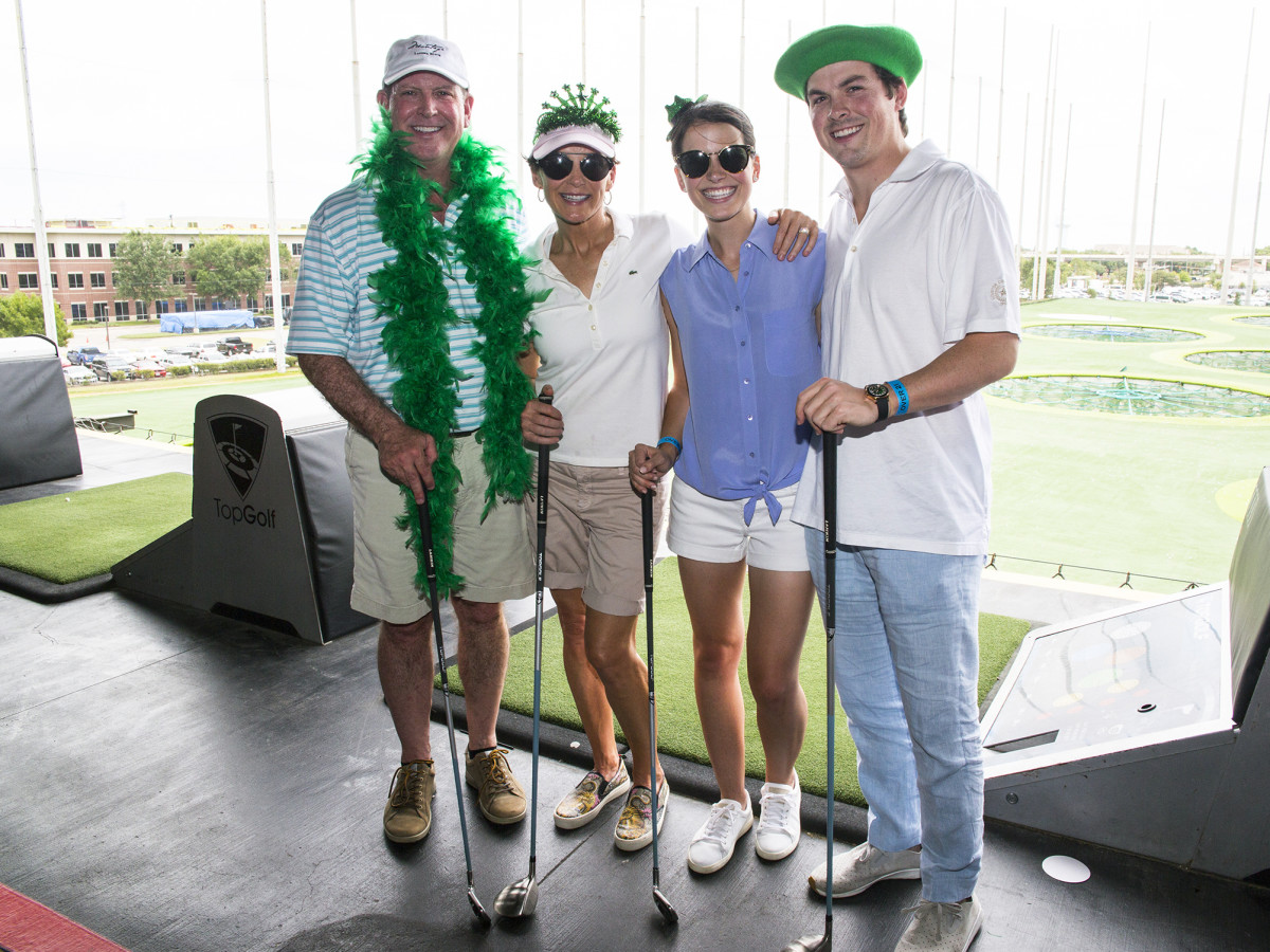 Houston, TeeUp for NFCC 6, May 2017, Bill Finnegan, Susan, Finnegan, Terrell Finnegan Branch, Scotty Finnegan
