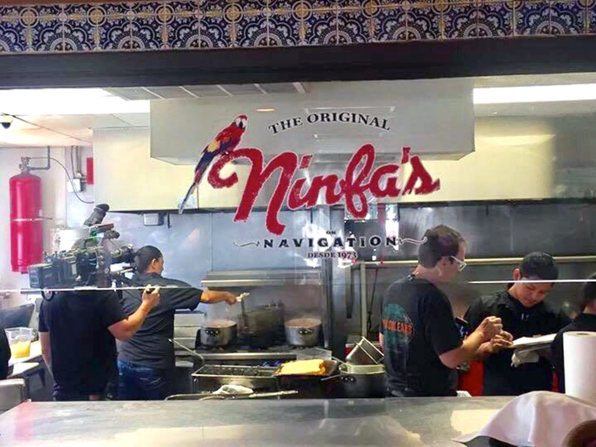 Ninfa's Man vs Food Casey Webb