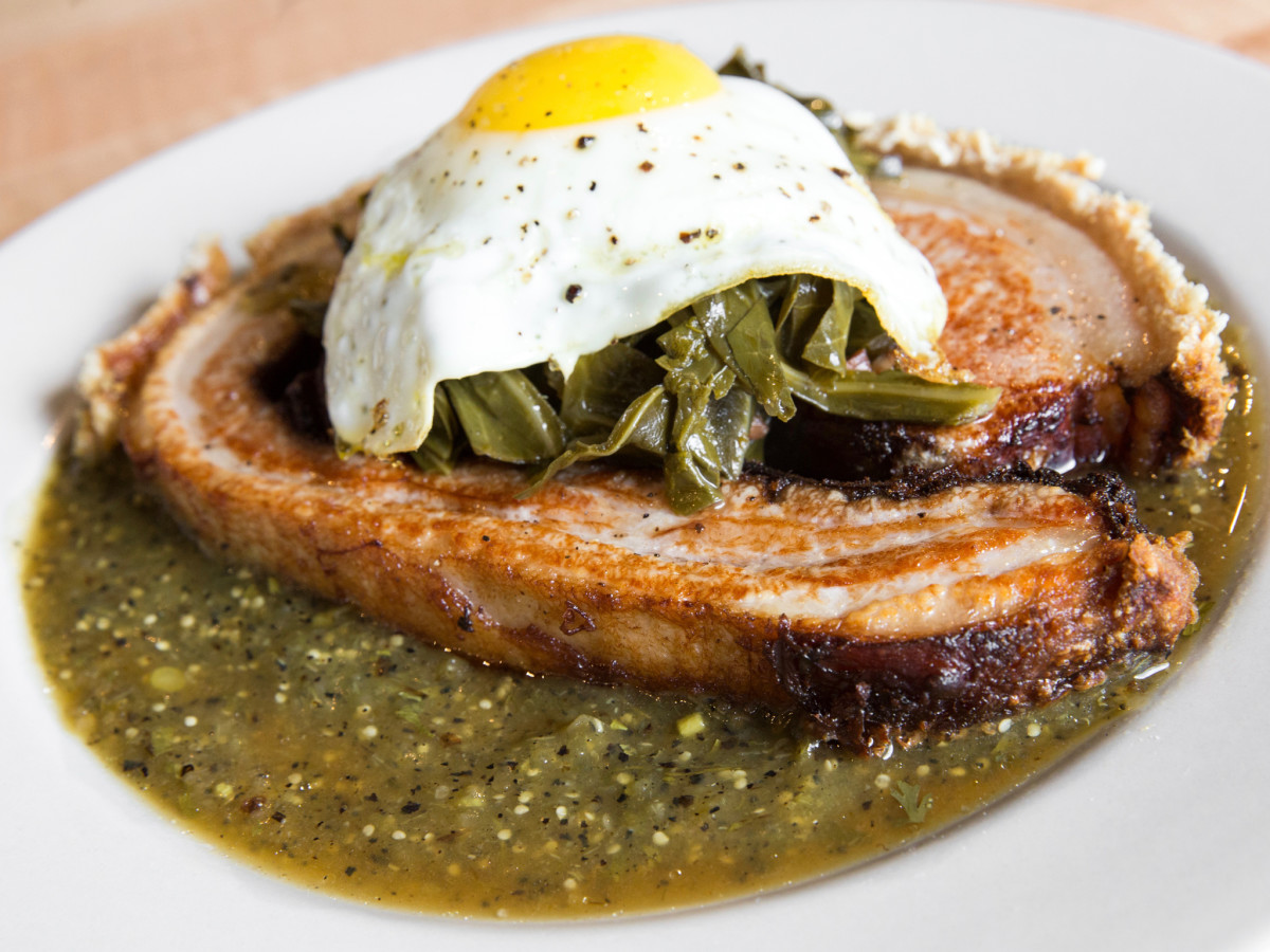 Cane Rosso brunch porchetta