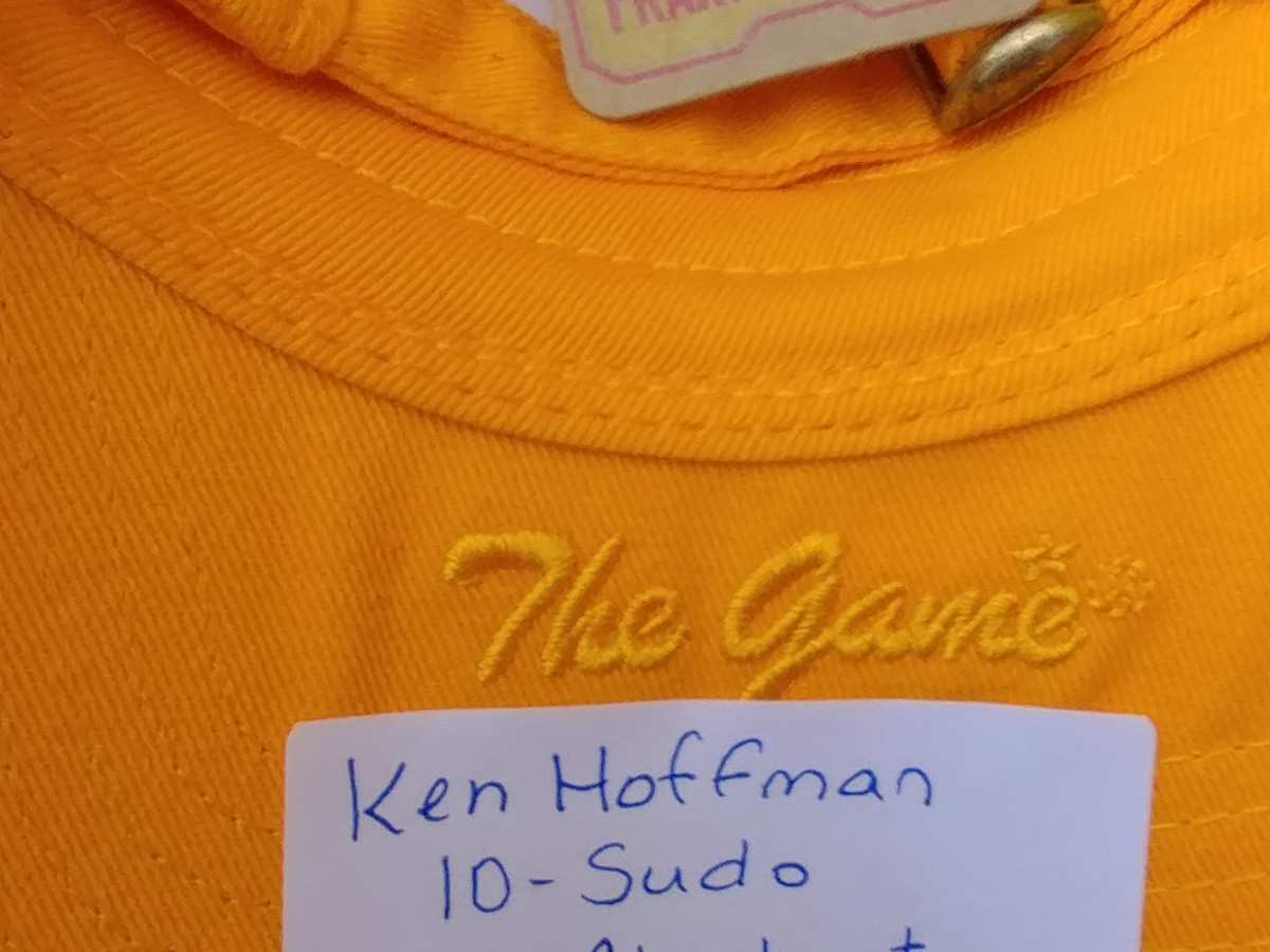 Nathan's Famous Hot Dog Eating Contest 2017 Ken Hoffman cap