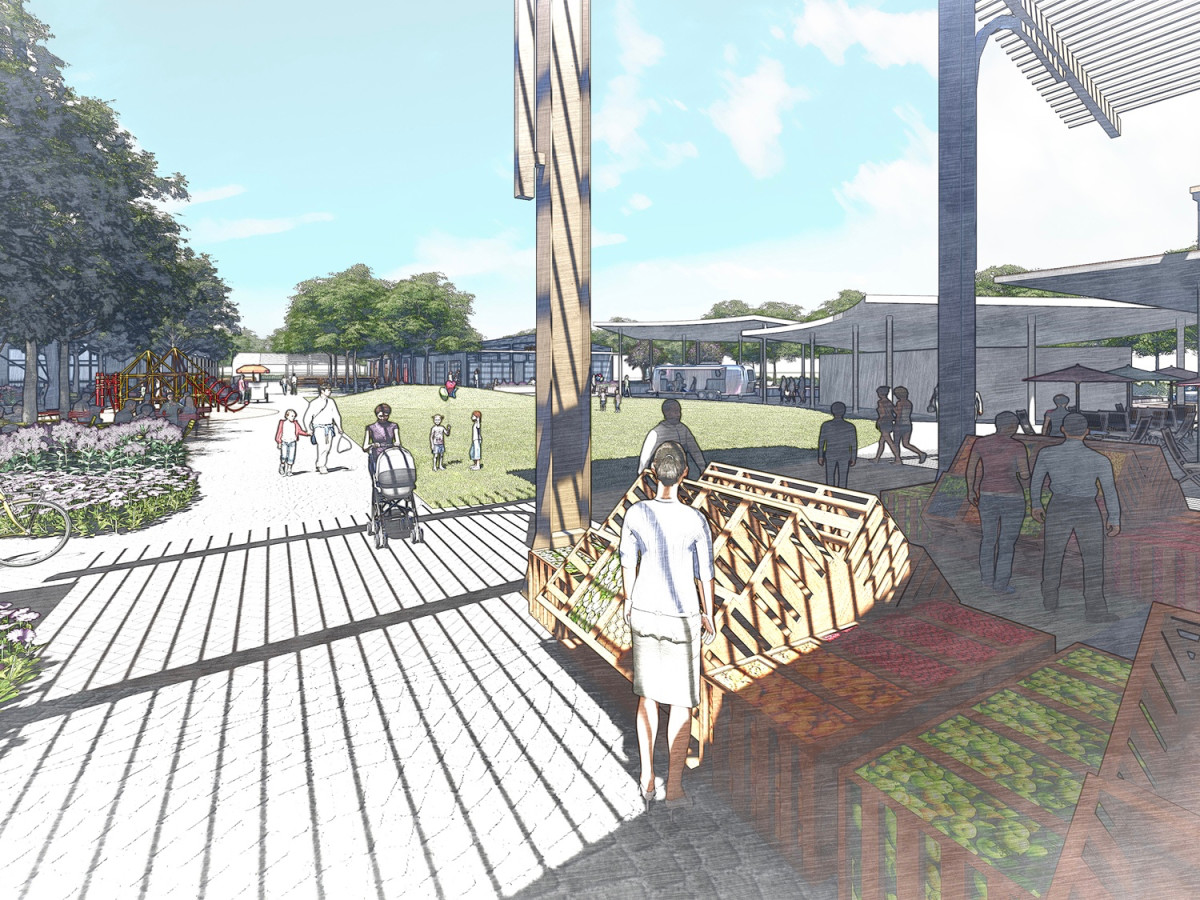 Houston Farmers Market pavilion