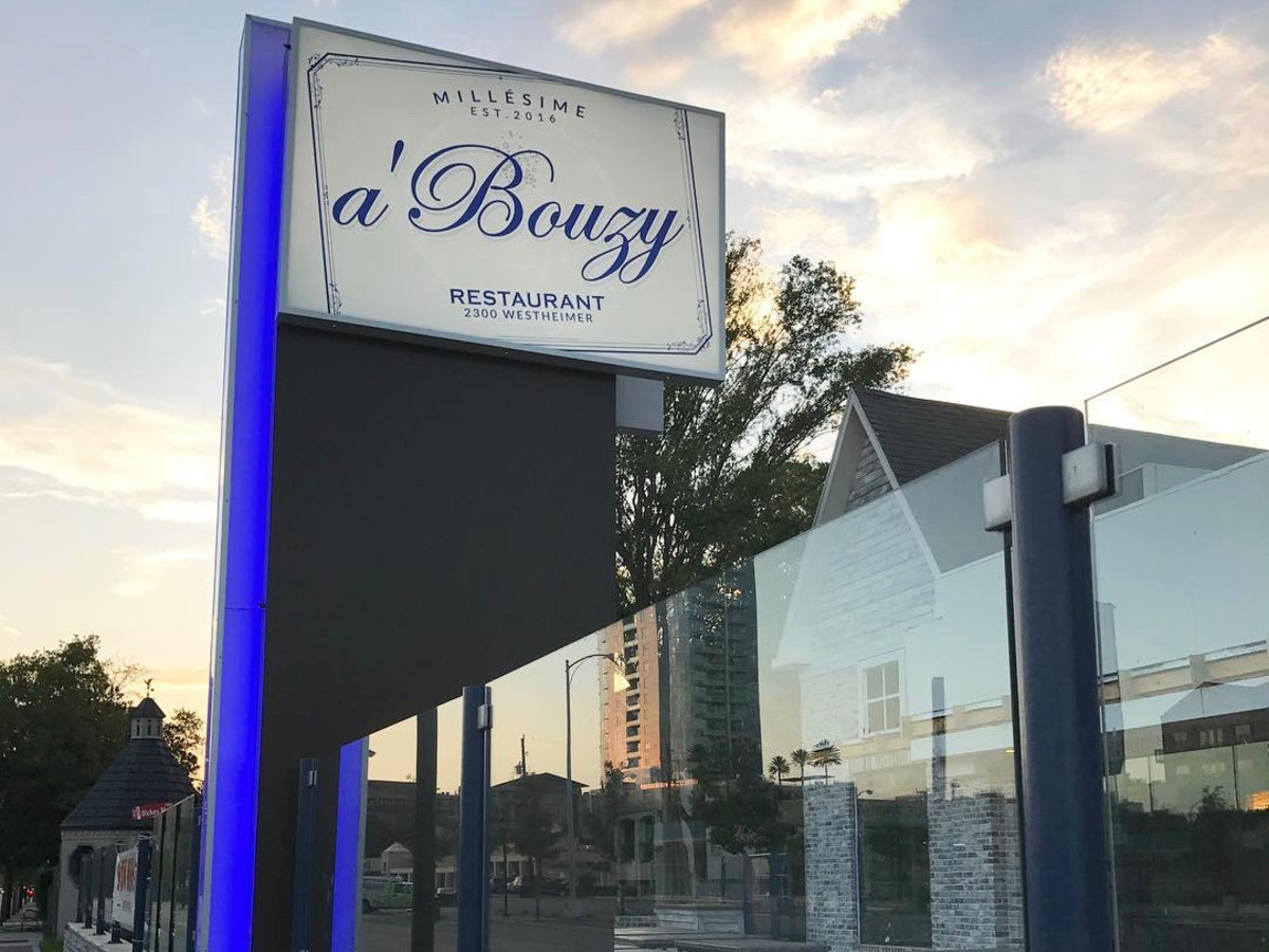 A'Bouzy sign