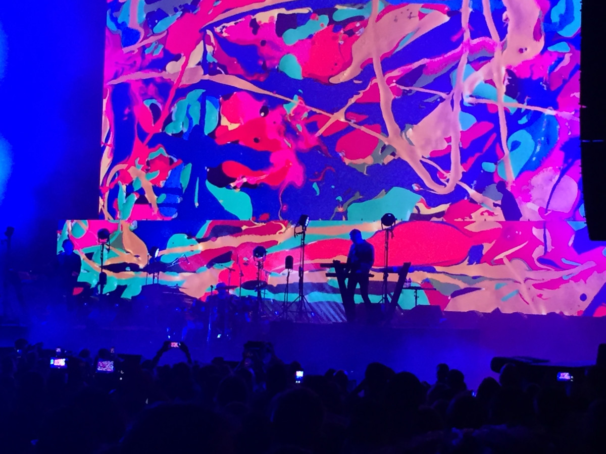 Depche Mode concert at The Woodlands