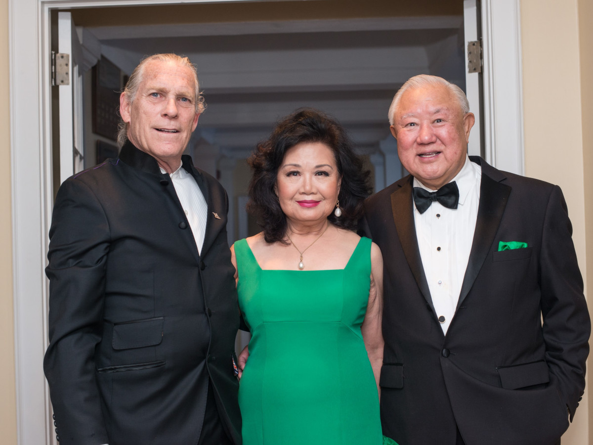 Trammell S. Crow, Mary Ku, Dr. Charles Ku, Jade Ball 2017