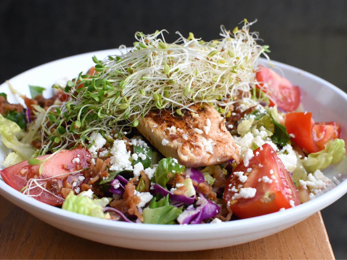 Salmon salad