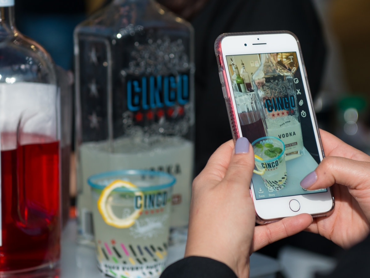 Houston, Founders Fest, November 2017, cocktail with Cinco Vodka