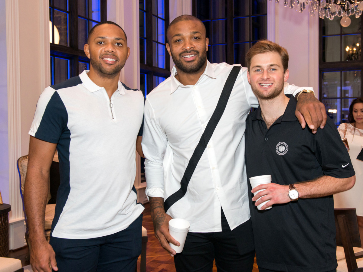 Houston, True Blue Gala, November 2017, Eric Gordon, P.J. Tucker, Patrick Fertitta