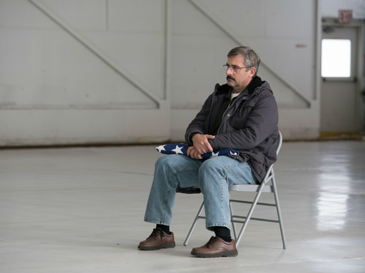 Steve Carell in Last Flag Flying