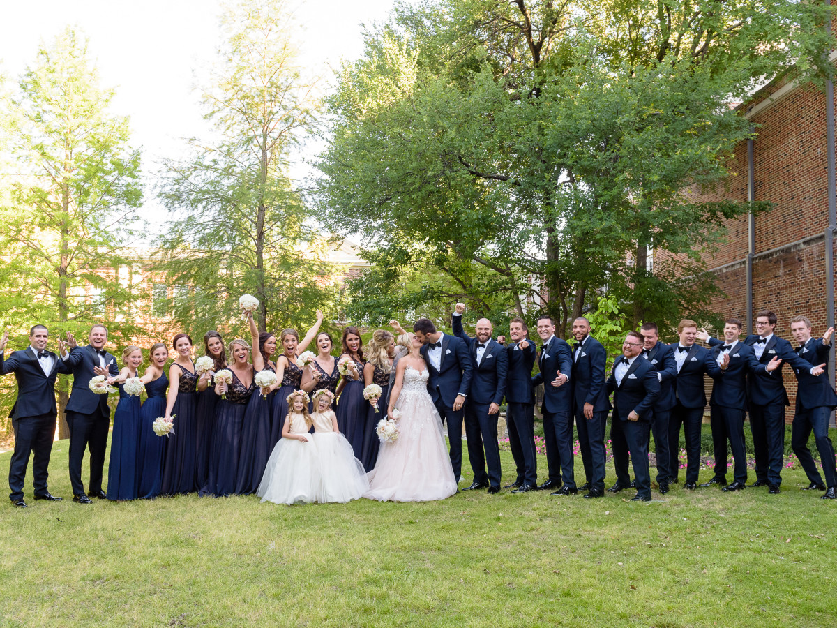Neely Dinner, bridal party