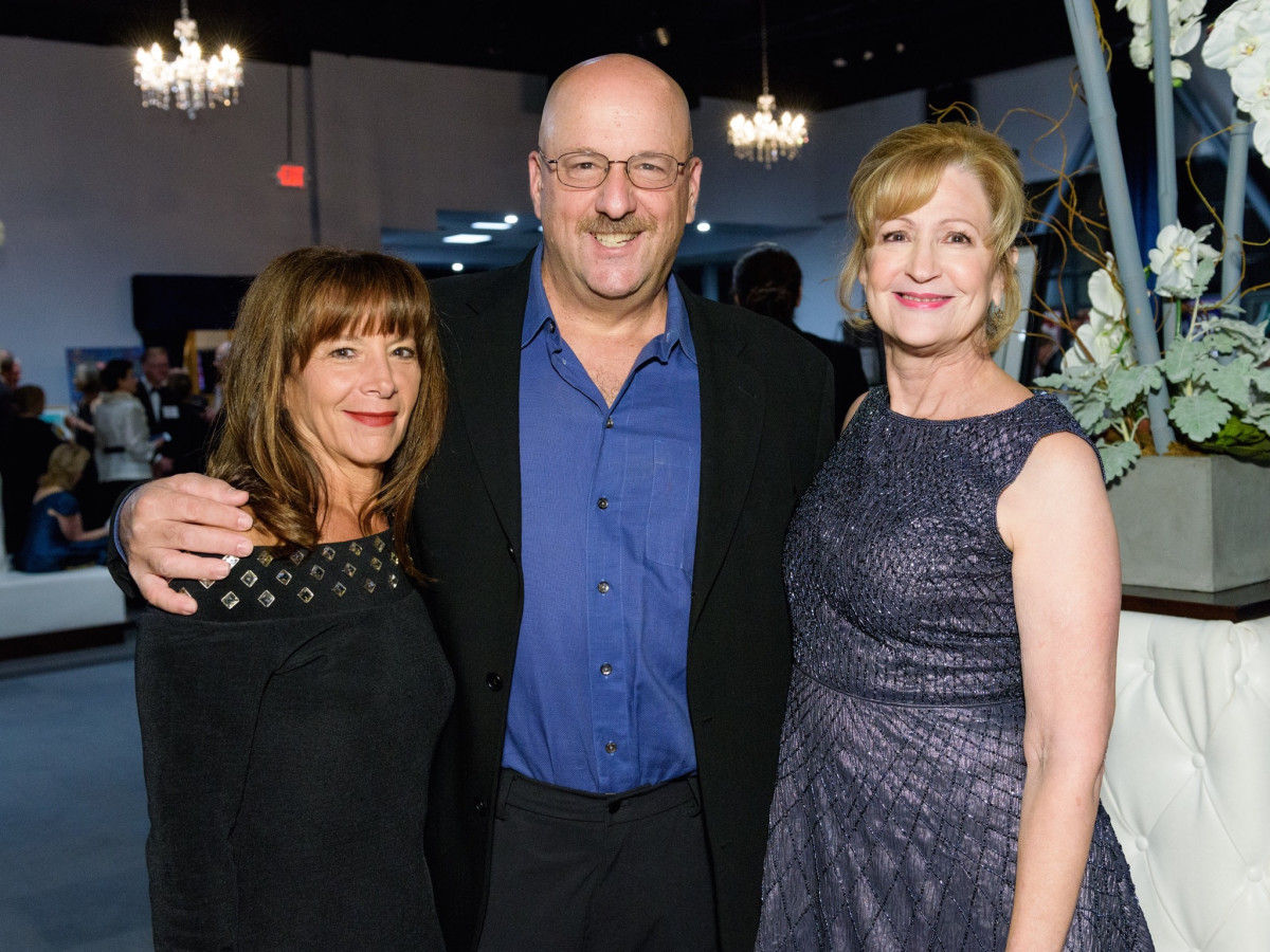 Halo House gala Fran and Lou Kleinman, gala co-chair Dena Wilson