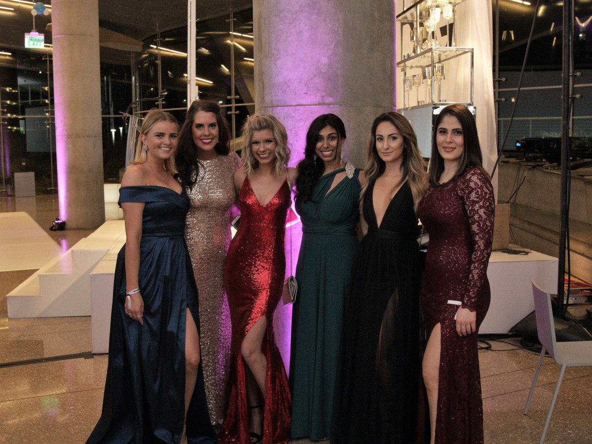 Cadi Shubert, Meredith Mickler, Haylee Terry, Arez Aziz, Rozha Azmar, Sneha Kuruvila, Millennial Gala 2017