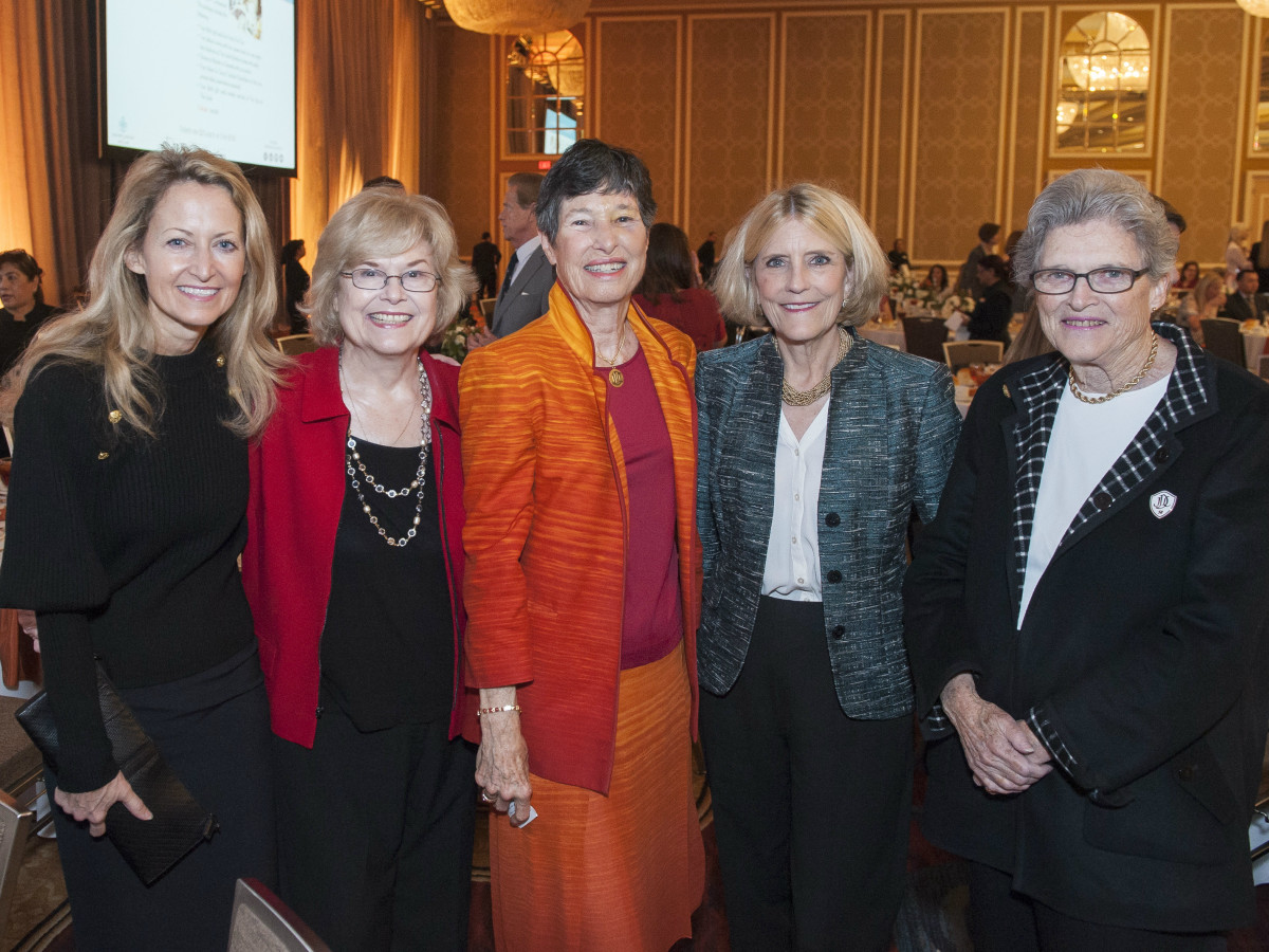 Lynn McBee, Gail Madden, Lyda Hill, Connie O'Neill, Peggy Allison