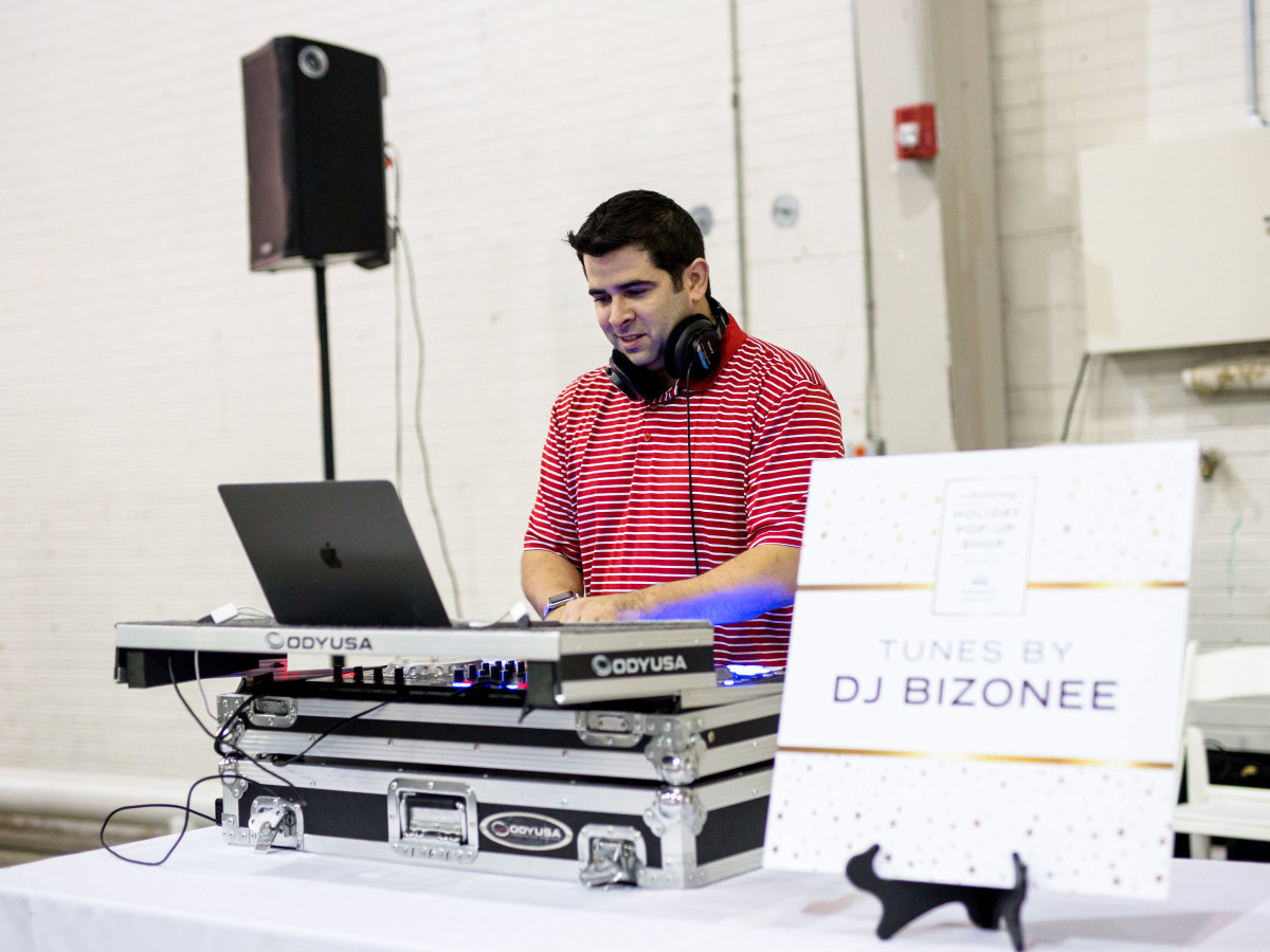 Houston, CultureMap Holiday Pop-Up Shop, November 2017, DJ Bizonee