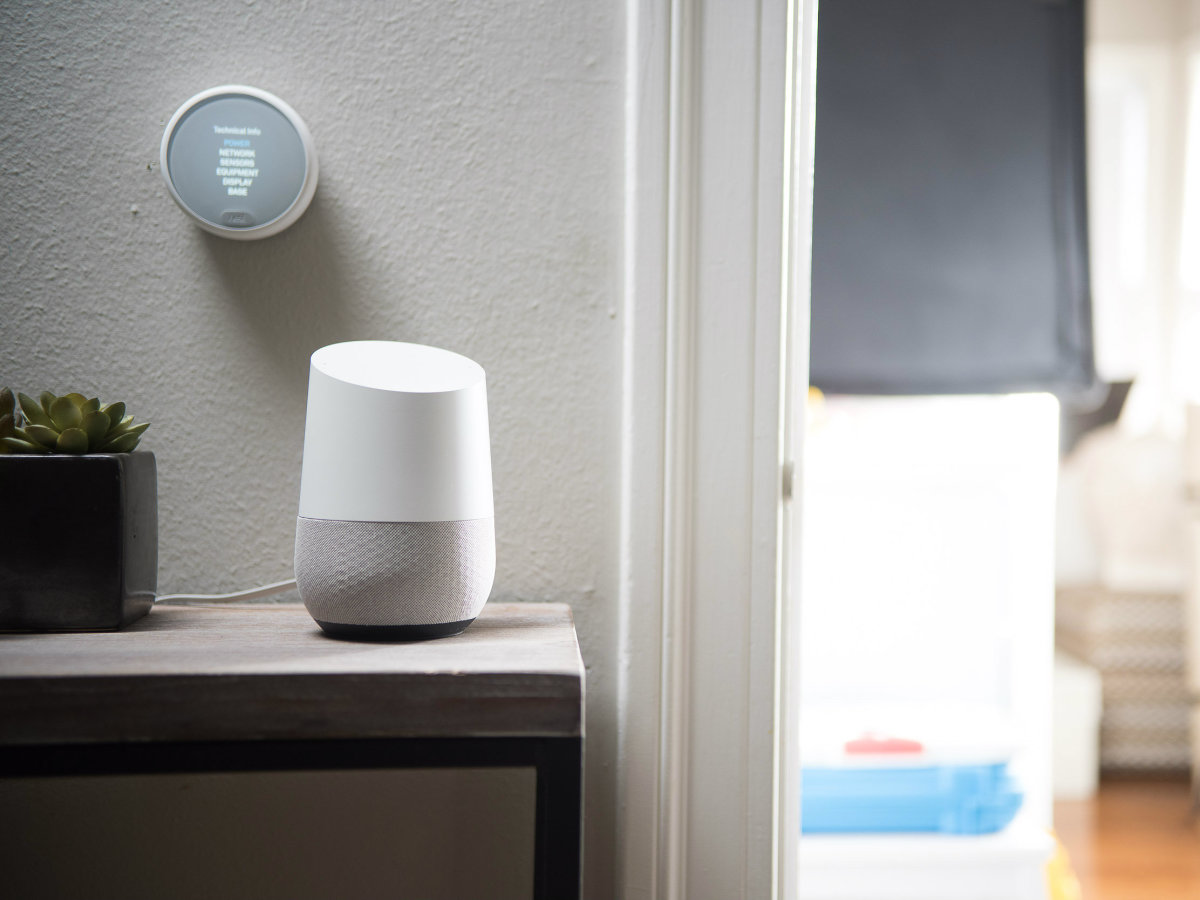 Nest Thermostat E and Google Home
