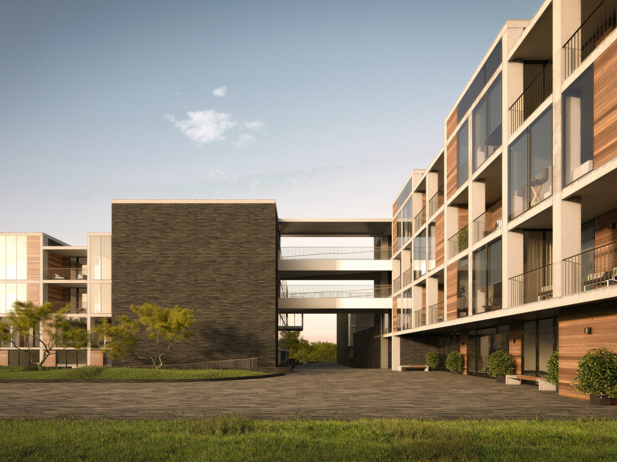 Ethan's View residences main entrance