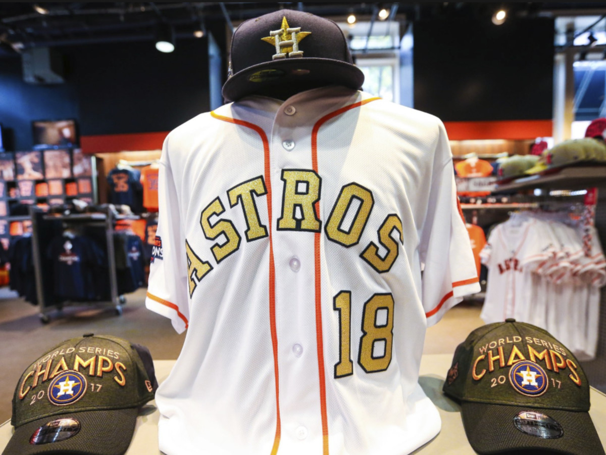 Astros unveil World Series championship 