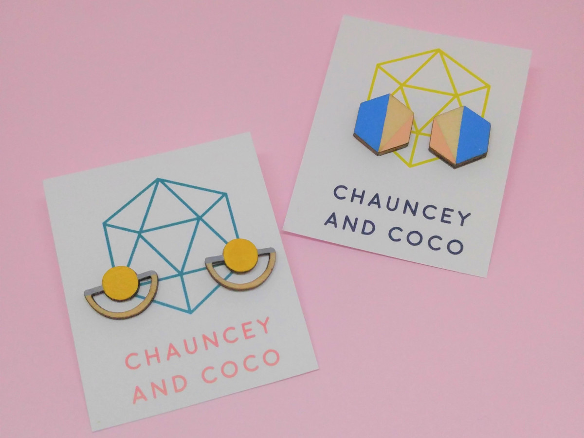 Chauncey and Coco earrings