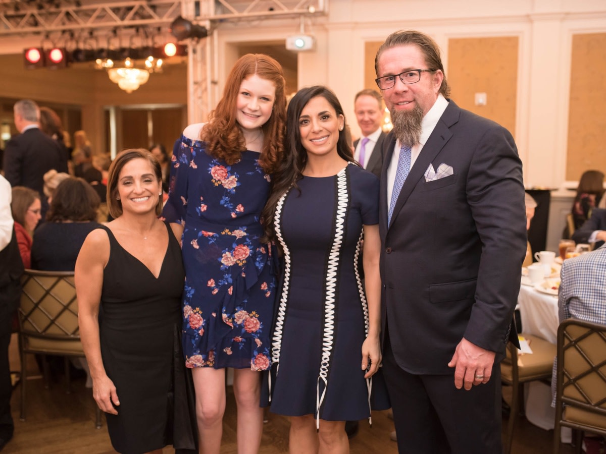 Houston, TCH Celebration of Champions, February 2018, Mary Lou Retton, Peyton Richardson, Rachel Bagwell, Jeff Bagwell