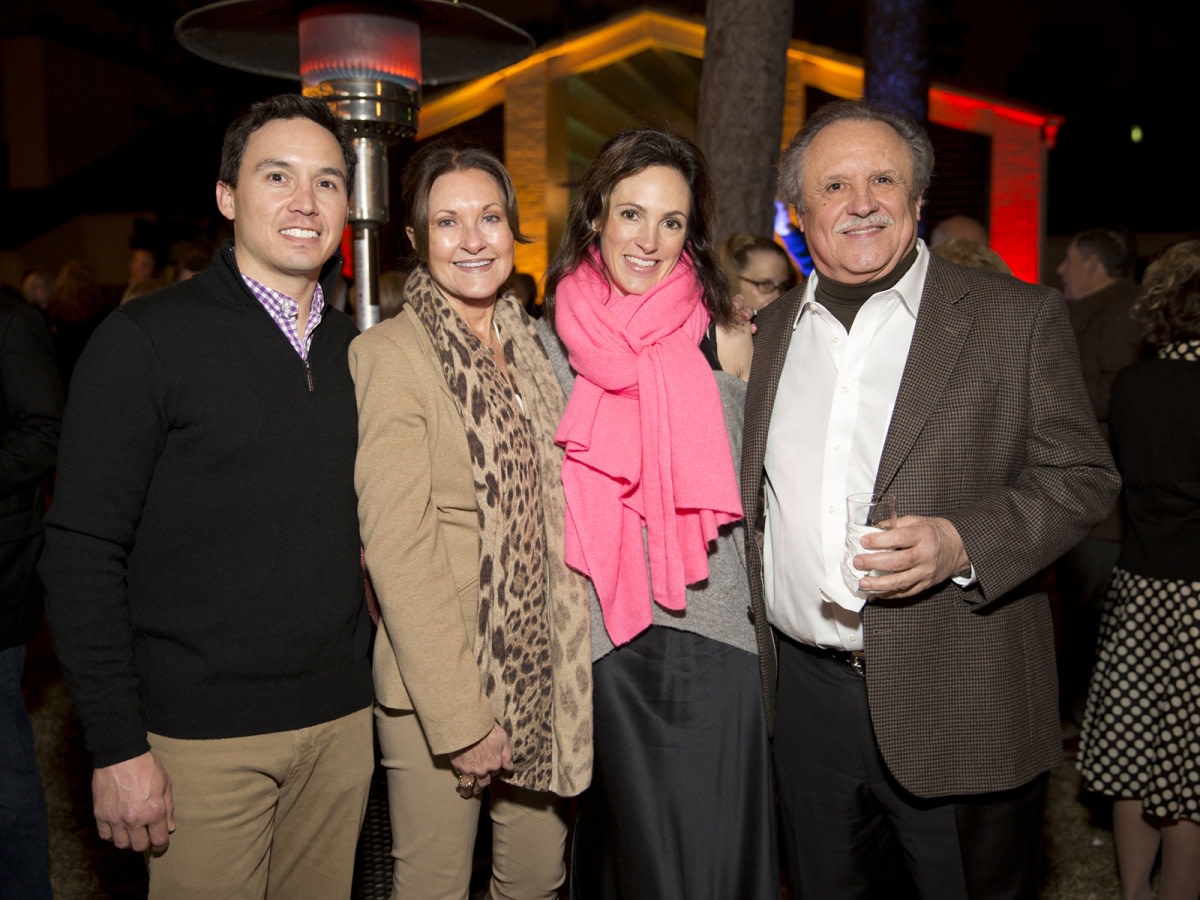 Houston, Memorial Park Conservancy Picnic for the Park, February 2018, Alex Mousoudakis, Margaret Morris, Lindsay Mousoudakis, Ben Morris