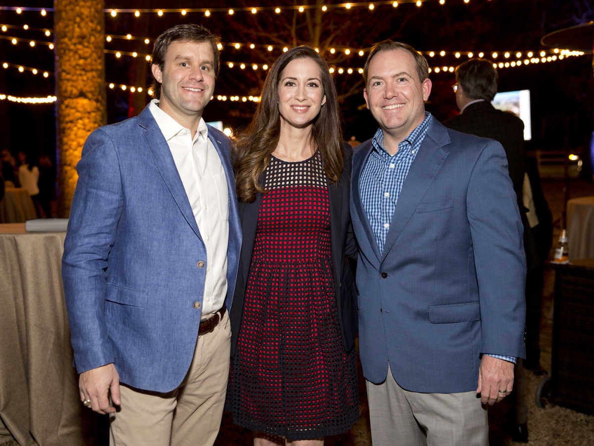 Houston, Memorial Park Conservancy Picnic for the Park, February 2018, Sam Seidel, Shannon Robinson, Justin Robinson