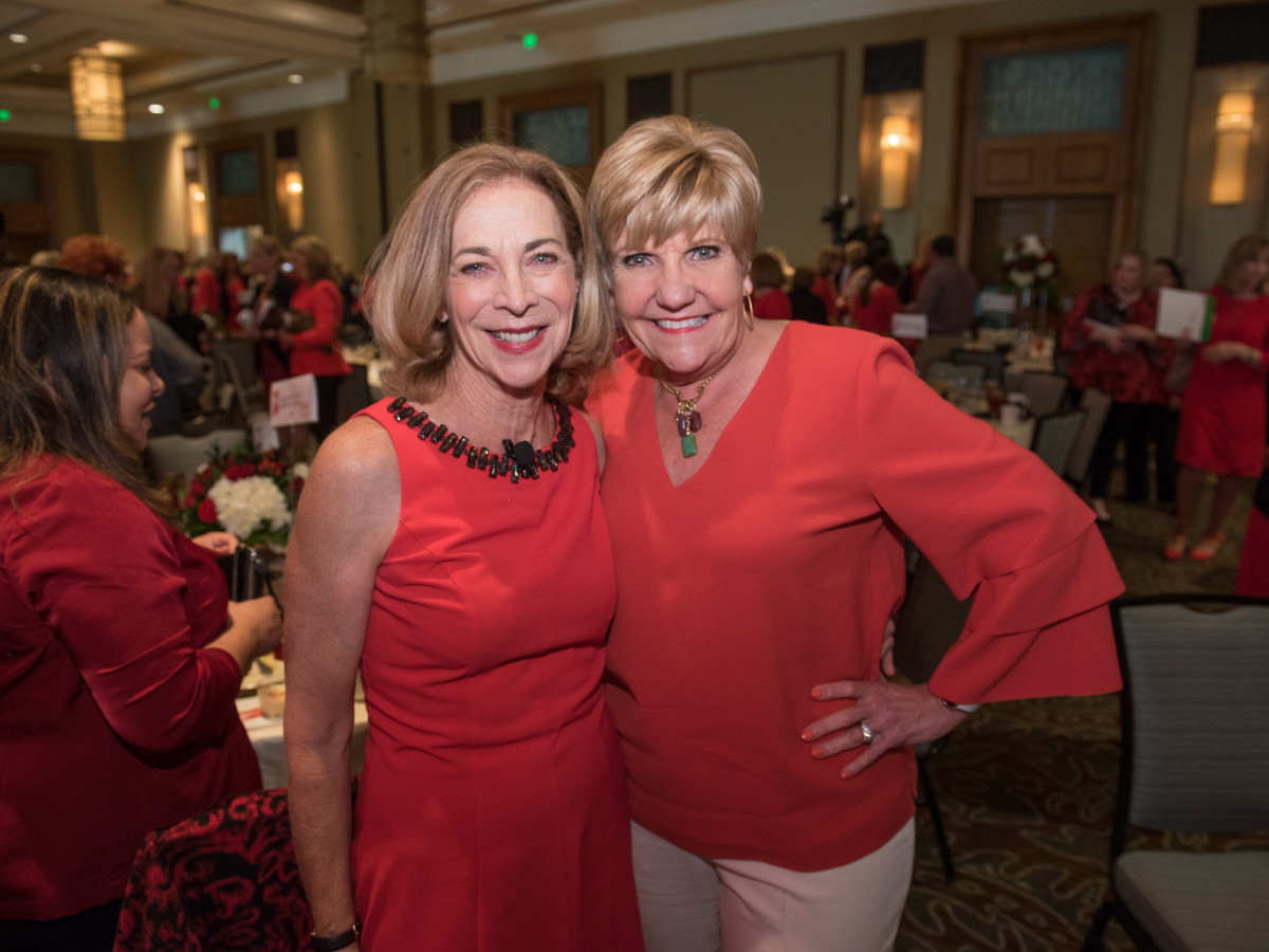 Katherine Switzer, Mayor Betsy Price, Go Red for Women Fort Worth 2018