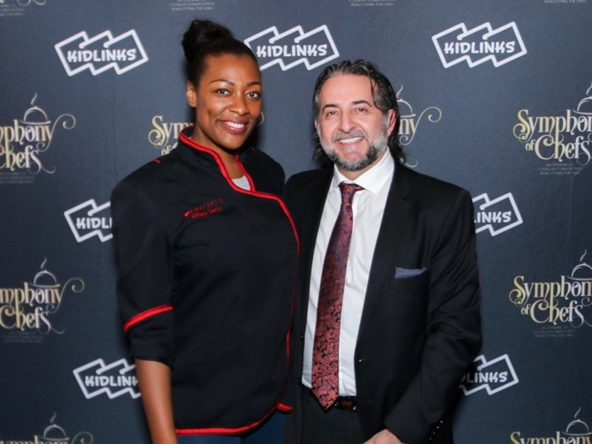 Chef Tiffany Derry, Salvatore Gisellu, Symphony of Chefs 2018
