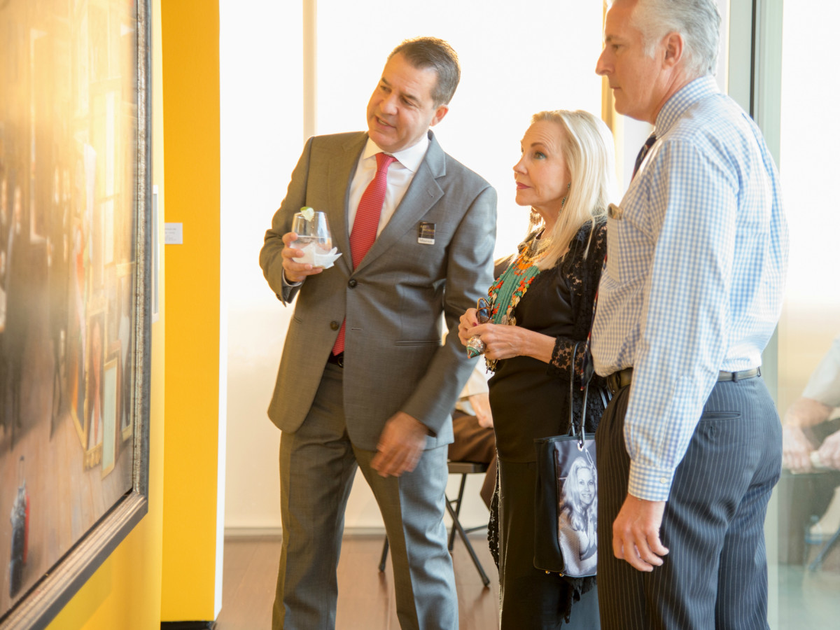 Mauricio Vallejo, Carolyn Farb and Brian Spack